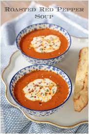 Roasted Red Pepper Tomato Soup Recipe Stuffed Peppers Roasted Red Pepper Soup Stuffed Pepper Soup