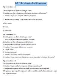 Soal Pkn Kelas 7 Semester 1 Beserta Jawabannya Kurikulum 2013 Download File Guru