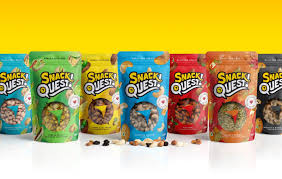 Peanuts (and all nuts, really) are an excellent, filling snack for vegans, but you don't need to resign yourself to eating flavorless ones. Snack Quest On Packaging Of The World Creative Package Design Gallery