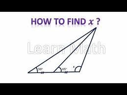How To Find The Unknown Angle Geometry Tricky Problem Youtube In 2020 Math Questions Math Work Learning Math
