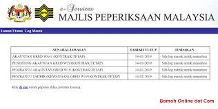 Rujukan dan panduan khas ini hanya dikeluarkan setahun sekali sahaja. Jawatan Kosong Kerani Jawatan Kosong Kerajaan My Facebook