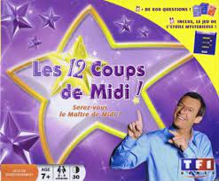Les fidèles des 12 coups de midi (tf1) l'ont certainement déjà remarqué : Les 12 Coups De Midi