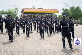 All over the country, Police Officers took centre stage at the 63rd  Independence Day parade. Check out our personnel at Ho in the Volta Region.  Photo credit @JMA