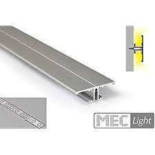 led profil aluminium eloxiert up down fur led streifen 2m inkl abdeckung klar uv bestandig fur led bander bis max 10mm defender camper