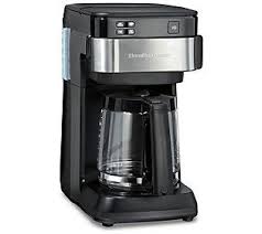 Hamilton Beach Smart 12 Cup Coffee Maker Qvc Com In 2020 Coffee Coffee Maker Best Coffee Maker