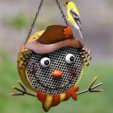 Gift Essentials Metal Mesh Bird Feeder, Sunflower Seed Feeder, Scarecrow -  Walmart.com