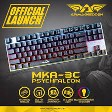 Our first armageddon keyboard featuring content blue switch (65g). Armaggeddon Mka 3c Psychfalcon Mechanical Keyboard Asianic Distributors Inc Philippines