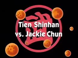 It is said that, when the seven dragon balls are brought together, one may invoke their lord, shenron, an almighty dragon god who can and will grant any wish, but only one.in bulma`s search, she traveled far and wide, until one day she met a strange. Tien Shinhan Vs Jackie Chun Dragon Ball Wiki Fandom