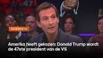 Amerika heeft gekozen: Donald Trump wordt de 47ste ... - YouTube