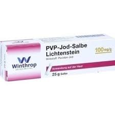 Pvp Jod Salbe Lichtenstein 25 G Infektion Wundbehandlung Arzneimittel Aposhop Grefrath