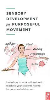 Sensory Development For Purposeful Movement The Ballet Source Ballet Teacher Sensory Development Dance Teacher