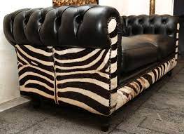 Firefighters reported flames coming from a back window of the duplex when. Zebra Sofa With Real Zebra Skin And Black Leather Upholstery Zebra Skin Sofa