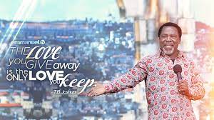Joshua, pastor of the synagogue, church of all nations (scoan), in lagos, nigeria. Emmanuel Tv Linkedin