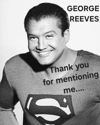 They are actually the same height too. #superman