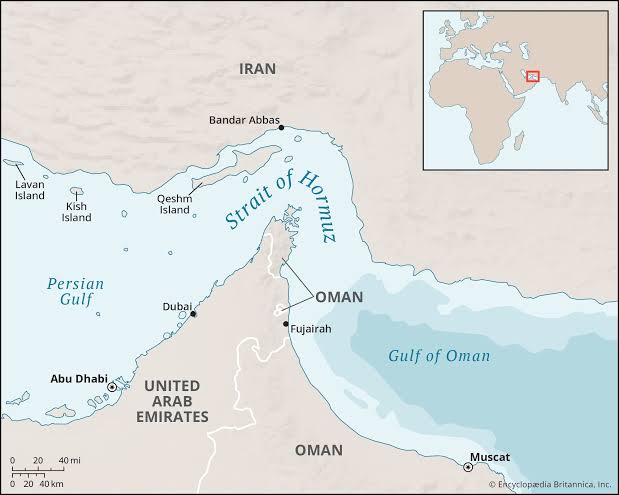 The Strait of Hormuz: The global economic chokepoint, AI generated
