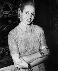 Handing out toys, like this. Evita S Humble Home Was Finally Turned Into A Museum And Shrine In Argentina Daily Mail Online