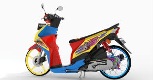 Saber rider and the star sheriffs Honda Beat Animasi