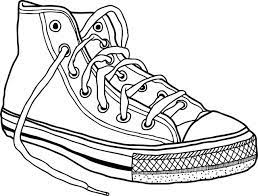 coloriage une basket dory coloriages shoes drawing converse sneakers de thanksgiving pour les enfants 3 ans