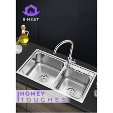 Kitchen sinks are a crucial part of your kitchen, and we're not only referring to their functionality. Stainless Sink Prices And Online Deals Jul 2021 Shopee Philippines