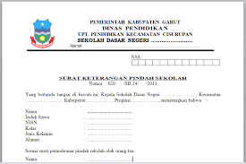Jk./iii/2015 yang bertanda tangan di bawah ini kepala sekolah negeri jatikramat v, kecamatan jatiasih kota bekasi, provinsi jawa barat menerangkan. Download Download Contoh Surat Keterangan Pindah Sekolah Sentra