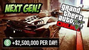 Since gta online launched on october 1st, 2013. Gta 5 Online Get Easy Money 2 5 Million Fast Every Day Gta 5 Next Gen Youtube