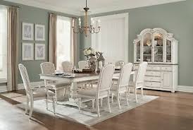 Find great, low priced dining room sets at big lots. 9 Pc Formal Farmhouse Chic Antique White Dining Table Dining Room Furniture Set Ebay