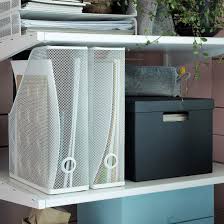 Tjena Storage Box With Lid Black 9 X13 X7 25x35x20 Cm Ikea Storage Boxes With Lids Ikea Magazine Files