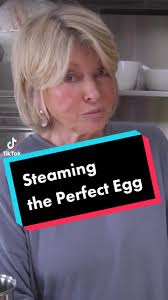 How to steam the perfect egg. #tiktokpartner #LearnOnTikTok  #learnfrommartha #marthastewart #steamedegg101 #theperfectegg #fredwreck