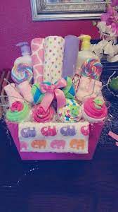 Diy Baby Shower Gift Basket Items From Target Tjmaxx Diy Baby Shower Gifts Baby Shower Gift Basket Baby Shower Gifts