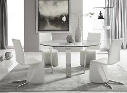 The dining room is the central meeting place for gathering friends and family in a more formal setting to delight in memorable meals, good conversation, and game nights. Bellini Modern Living Cirrus Dining Table Round Cirrus Rd Dt Modern Furniture Canada