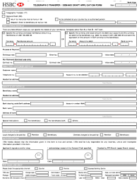 One reason for this is that tt payments often use the swift network. Hsbc Bank Draft Sample Fill Online Printable Fillable Blank Pdffiller