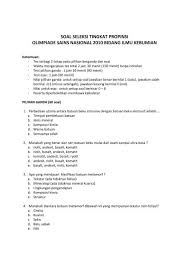 Download silabus kisi kisi ksn 2020 pdf ksn sma. Soal Olimpiade Kebumian 2021 Menjawab Soal