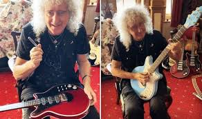 The red special is sometimes referred to as the fireplace or the old lady by may and by others. Queen S Brian May Back To Operational State After Health Issues As Signs Guitars Music Entertainment Express Co Uk