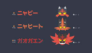 Litten's japanese name and its romanization were revealed in a tweetof their trademark on march 27, 2016. Litten Evolution Line Wallpaper Pokemon