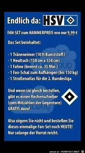 Alle witze über den hsv wurden gemacht. Hsv Fanset