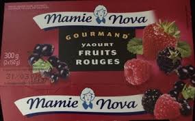 Yaourt Gourmand Fruits Rouges Mamie Nova Calories Et Informations Nutritionnelles