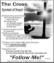The Cross Symbol Of Hope Hope Symbol Christian Poems Cross Symbol