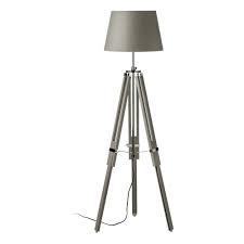 Same day delivery 7 days a week £3.95, or fast store collection. Buy This Grey Wood And Chrome Tripod Floor Lamp From Fusion Living
