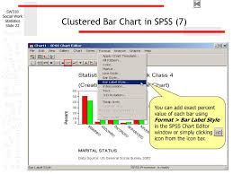 Ppt Using Spss For Graphic Presentation Powerpoint