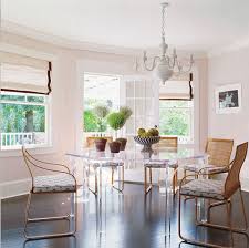 Lucite dining tables are showpieces in their own right, and that's before you add dining chairs and your choice of decorative table accents. Lucite Dining Table Transitional Dining Room Timothy Whealon Interiors