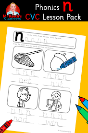 Phonics Worksheets Lesson Plan Flashcards This Nn Lesson Pack Contains Everything You Need To Teach The N Phoneme Jolly Phonics Phonics Worksheets Phonics