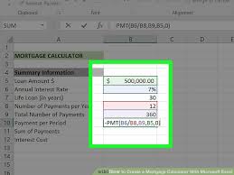 3 Ways To Create A Mortgage Calculator With Microsoft Excel