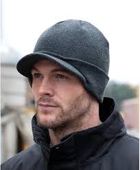 OnlyBee Men's Peaked Army Winter Beanie Hat (3 Colours), Black, One size :  Amazon.com.au: Clothing, Shoes & Accessories