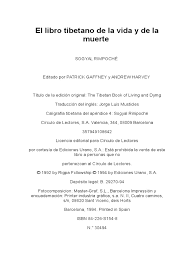 Maybe you would like to learn more about one of these? El Libro Tibetano De La Vida Y De La Muerte Pdf Muerte Karma