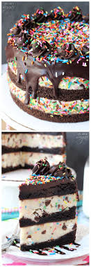 Funfetti Cake Batter Cookie Dough Brownie Layer Cake Cake Batter Cookies Brownie Layer Cake Desserts