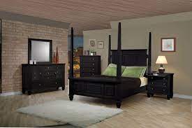 Check out our 2 bedroom sandy beach resort oceanfront suites, and review photo and information. 6 Piece Sandy Beach Bedroom Set With Poster Bed In Black Finish By Coaster 201320