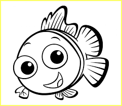 Ikan yang mempunyai ciri khas ekor lebar dan panjang serta ukuran tubuh yang kecil ini sangatlah banyak disukai oleh hobies. 9999 Sketsa Gambar Ikan Hias Tawar Laut Lengkap Nemo Hiu Paus Lele Koi Mas Lumba Dll Sindunesia