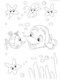 We hope you will have as much pleasure coloring them as we had drawing. Online Coloring Pages Clown Coloring A Clown Fish And Starfish Fish