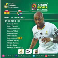 Below you can find standings for all the groups in qualifiers. 2021 Afcon Qualifiers Black Stars Name Attacking Minded Starting Line Up To Face South Africa Ghana Latest Football News Live Scores Results Ghanasoccernet
