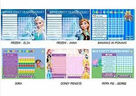 Details About Childrens Personalised Toilet Potty Training Reward Chart